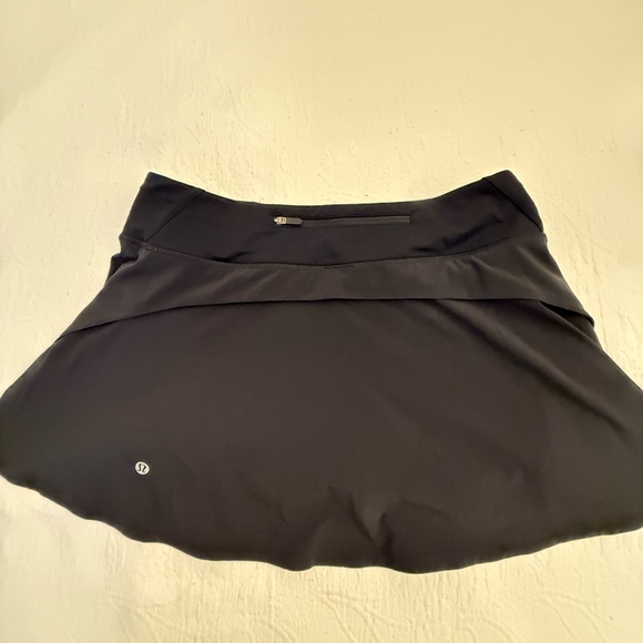 Lululemon skirt black Play Off the Pleats tennis Skort - Picture 10 of 17